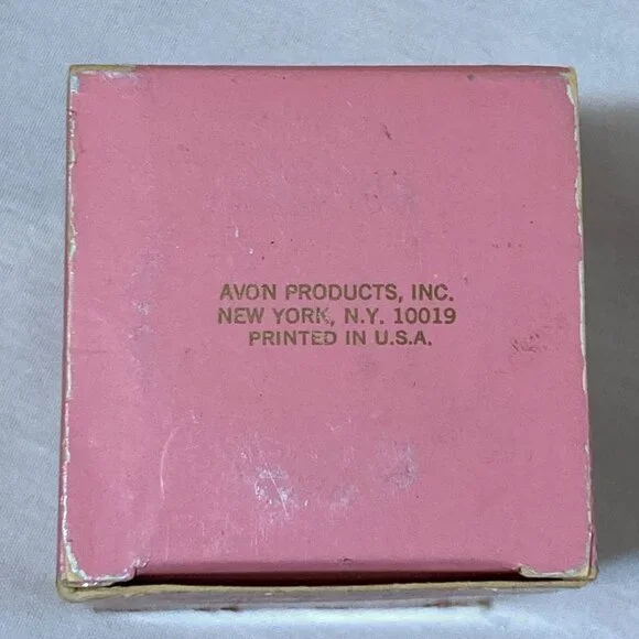 VTG Avon Milk Glass Powder in Original Box - Full - MOONWIND - Picture 9 of 12